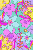 Flower Power Vintage GIF by Daisy Lemon