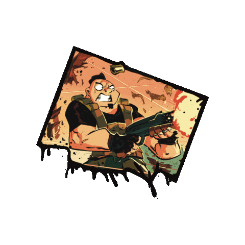 Donut Sticker by Vault Comics