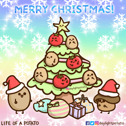Merry Christmas GIF by Life of a Potato