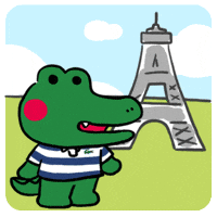 French Hello GIF by LACOSTE