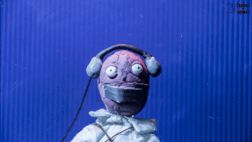 Stop Motion Head Explosion GIF