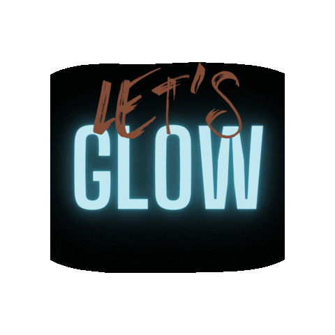 Glow Up Sticker by Bear Balloons