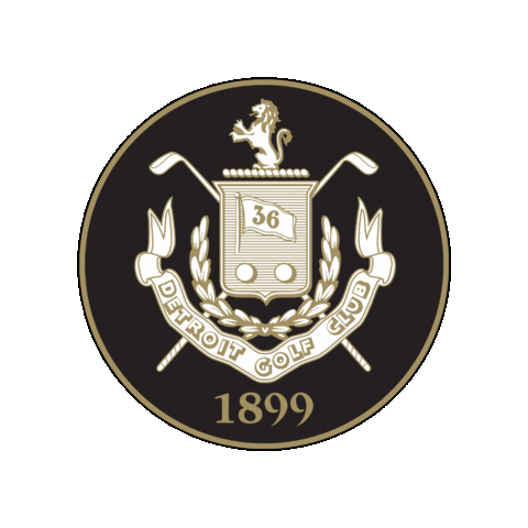 Detroit Golf Club Sticker