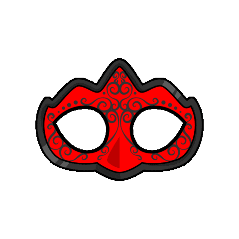 Ball Mask Sticker by hellovrasidas