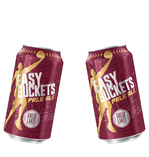 Great Lakes Basketball Sticker by Great Lakes Brewing Co