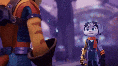 Giphy - Ratchet And Clank Handshake GIF by PlayStation