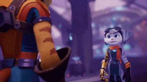 Giphy - Ratchet And Clank Handshake GIF by PlayStation