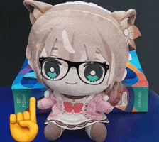 Glasses Pointing Up GIF