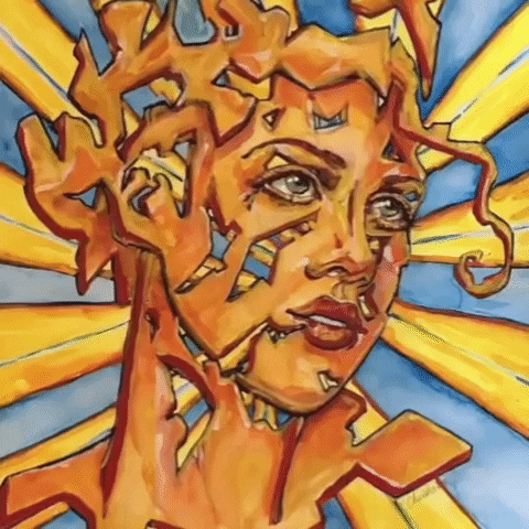 Sun Nft GIF by Maryanne Chisholm - MCArtist