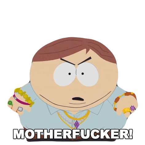 Eric Cartman Mf Sticker by South Park