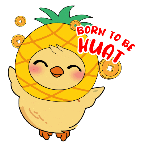 Bb Qq Sticker by Chew's Egg