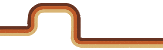 70S Stripes Sticker