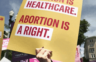 Roe V Wade Abortion Is Healthcare GIF by GIPHY News