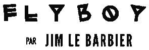 Barbershop Flyboy Sticker by Jim Le Barbier