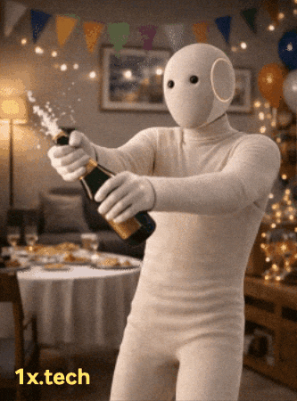 Party Celebrate GIF by 1X Technologies