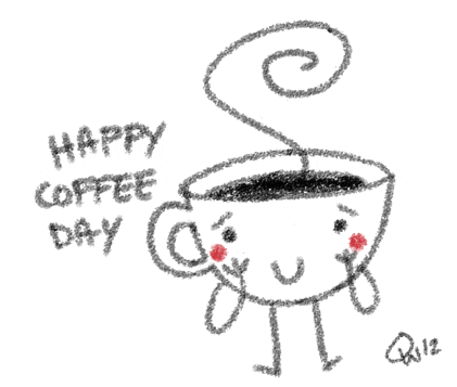 Image result for happy coffee  gif