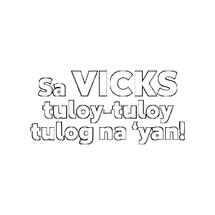 Vicks Philippines Sticker