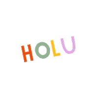 Holu Hello Sticker