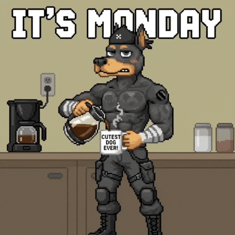 Dog Coffee GIF by SkyDog Social