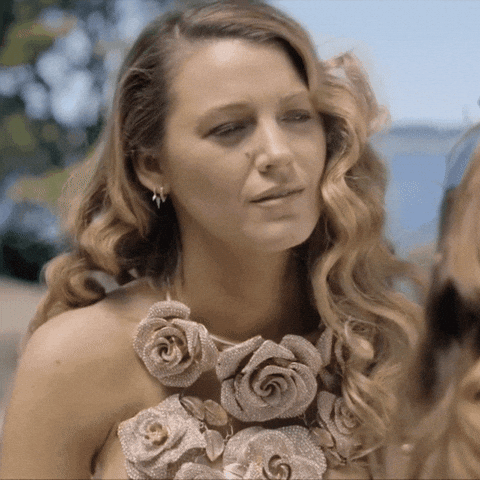 Interested Say More GIF by Blake Lively Fan