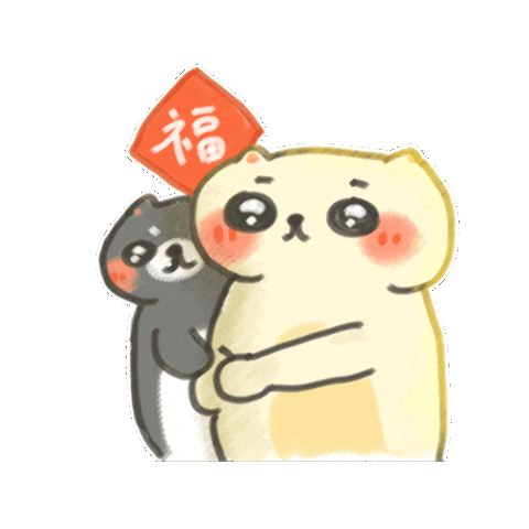 Chinese New Year Good Luck Sticker