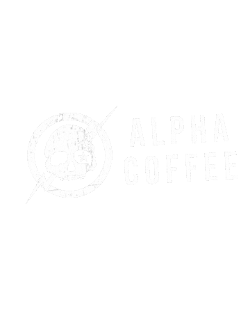 Alpha Coffee Sticker