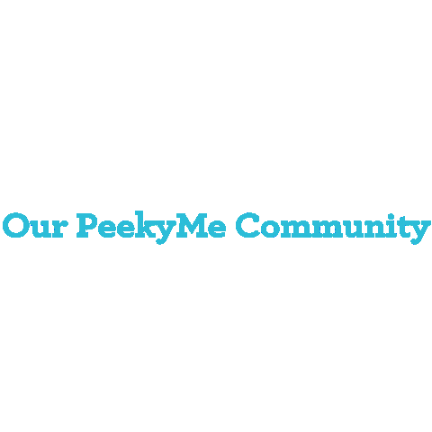 Peeky Me Sticker