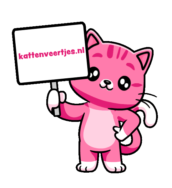 Kat Katten Sticker by Kattenveertjes