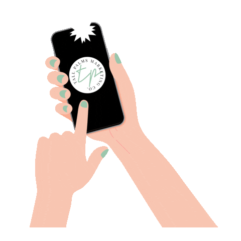 Elevate Palm Trees Sticker by Tall Palms Co