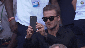 David Beckham Tennis GIF by Wimbledon