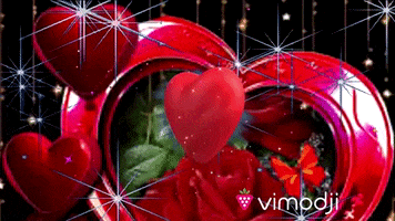 I Love You Hearts GIF by Vimodji