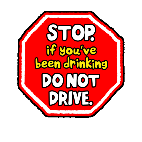 Drive Safe Drunk Driving Sticker by INTO ACTION for iOS & Android | GIPHY