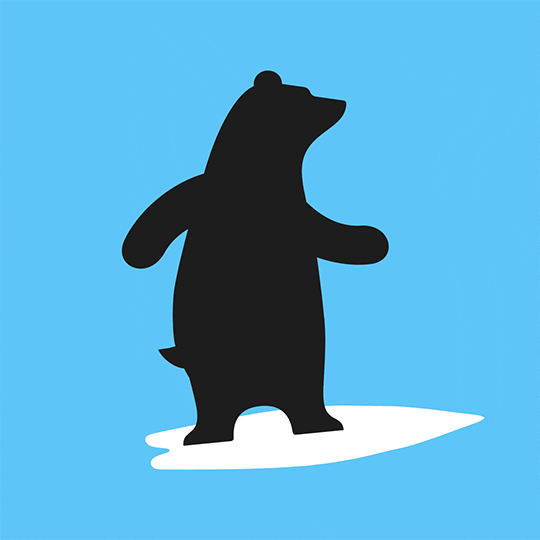 Bear Surfing GIF by Visitpori