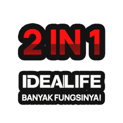 2In1 Sticker by IDEALIFE