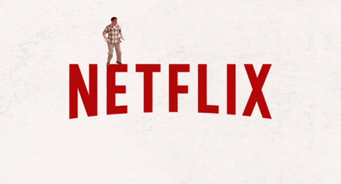 identité visuelle de netflix, article de Roxane CHAN PAO streaming chandler bing GIF