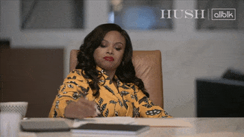 Hush Taking Notes GIF by ALLBLK