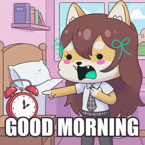 Good Morning GIF by WUFFI