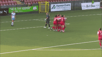 Group Hug Celebration GIF by Cliftonville Football Club