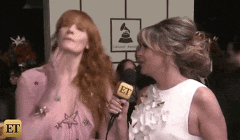 florence and the machine thinking GIF by Entertainment Tonight