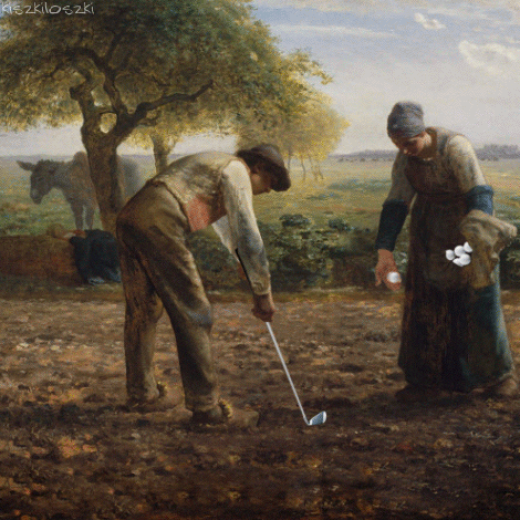 Golf Death GIF by Kiszkiloszki