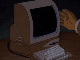jeffthompson 90s batman computer file not found GIF