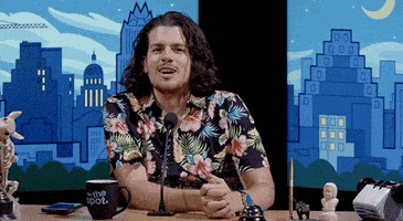 on the spot host GIF by Rooster Teeth