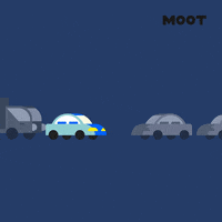 traffic jam animation GIF by MOOT