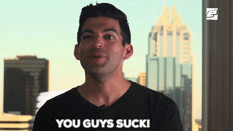 Image result for all of you suck gif