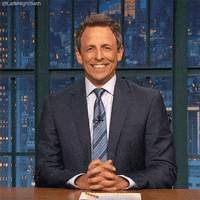 Hungry Seth Meyers GIF by Late Night with Seth Meyers