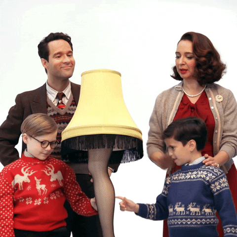 maya rudolph family GIF by A Christmas Story Live