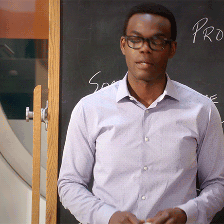 Frustrated William Jackson Harper GIF by The Good Place