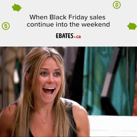 Black Friday Shopping GIF by ebatescanada - Find & Share on GIPHY