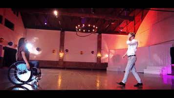 Wheelchair Dance GIF
