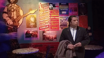 Vincent Vega Reggae GIF